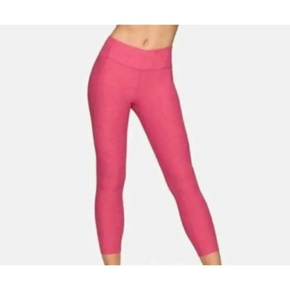 Outdoor Voices 3/4 Warmup Leggings Flamingo Pink Size S